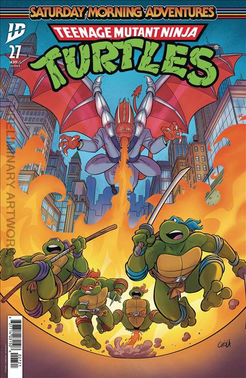Teenage Mutant Ninja Turtles: Saturday Morning Adventures Continued #27 Variation B