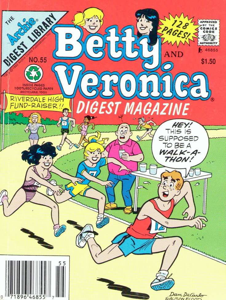 Betty and Veronica Digest Magazine #55
