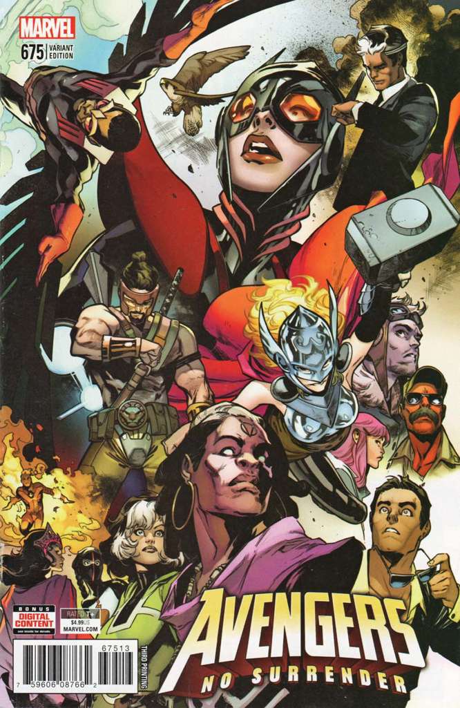 The Avengers #675  - 3rd printing