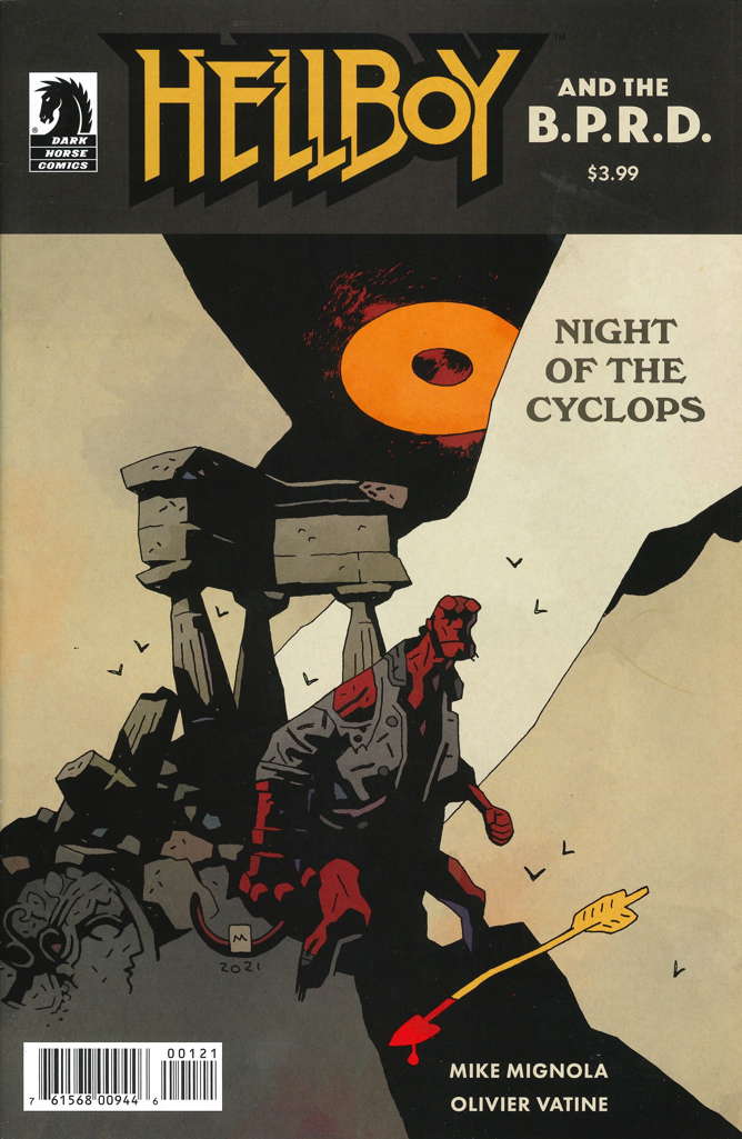 Hellboy and the B.P.R.D.: Night of the Cyclops #1 Variation A