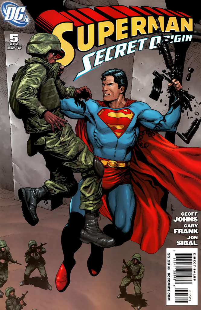 Superman: Secret Origin #5 Variation A