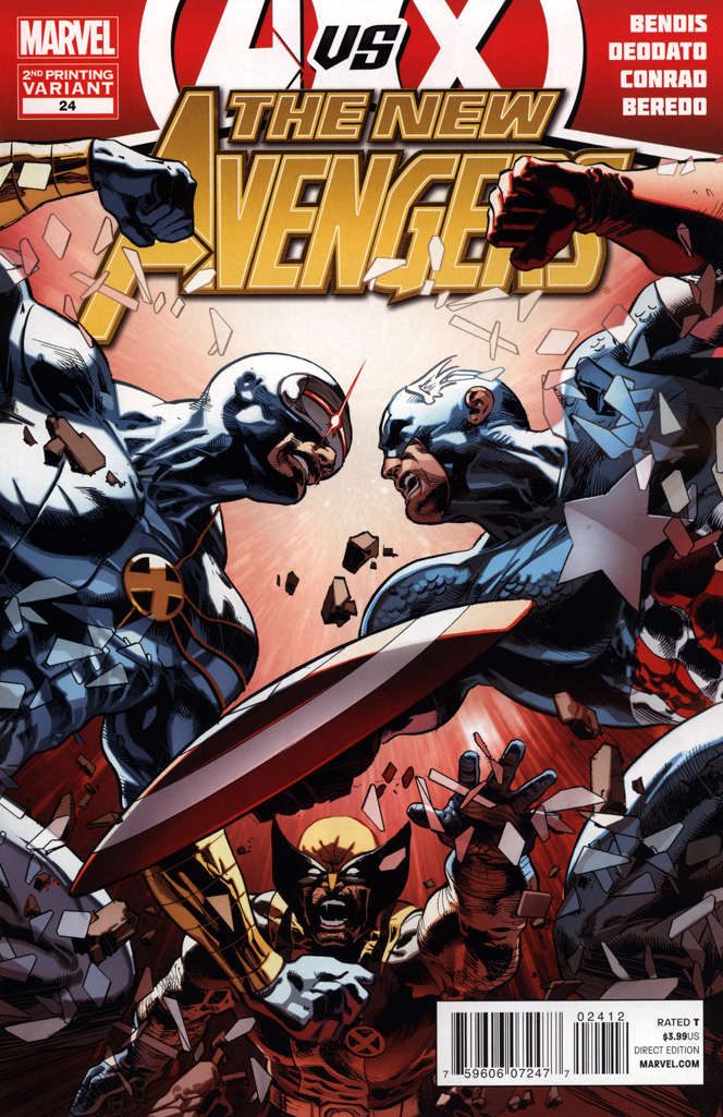 New Avengers (2nd Series) #24  - 2nd printing