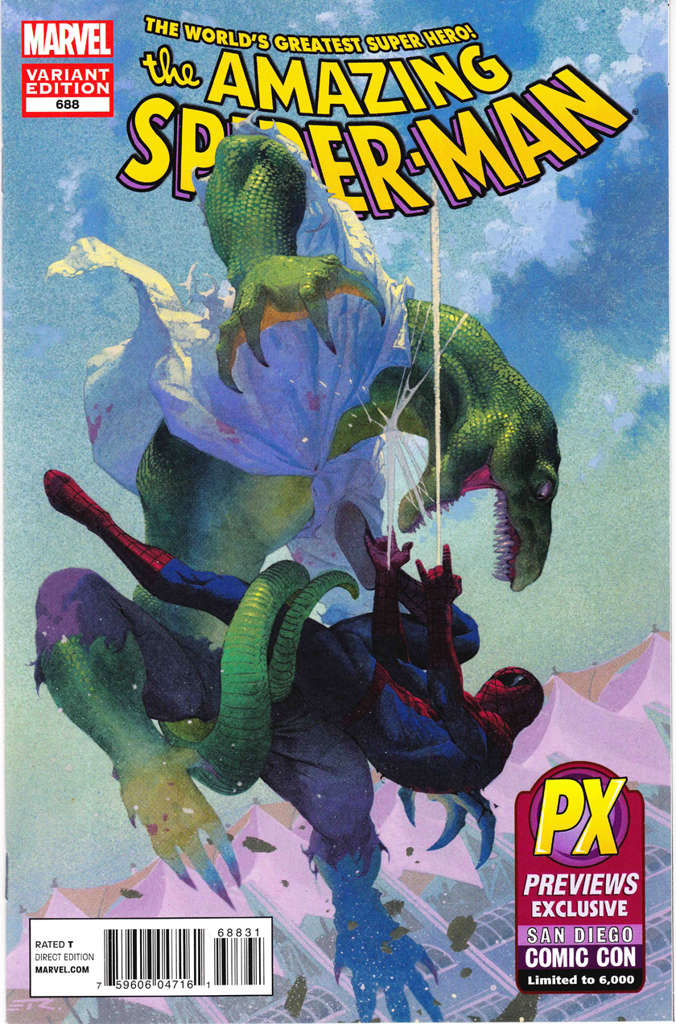 The Amazing Spider-Man #688 Variation B