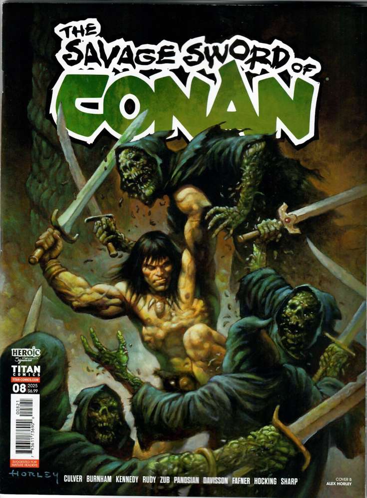 The Savage Sword of Conan (3rd Series) #8 Variation B