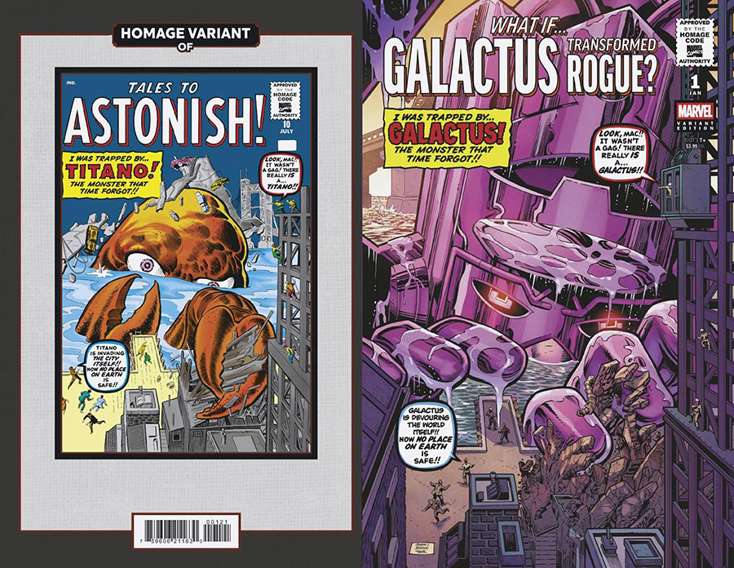 What If…? Galactus: Galactus Transformed Rogue? #1 Variation A