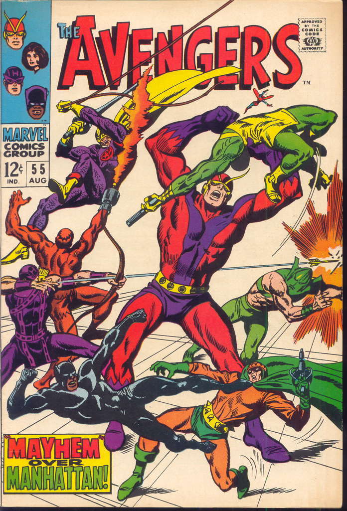 The Avengers #55