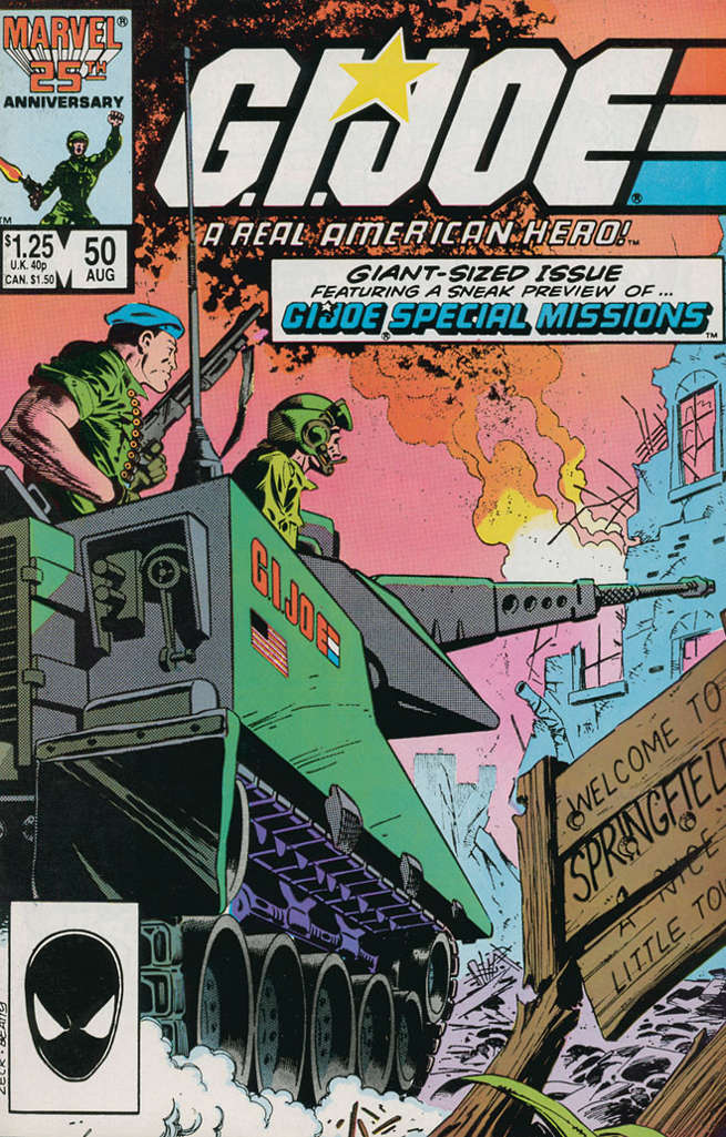 G.I. Joe, a Real American Hero #50
