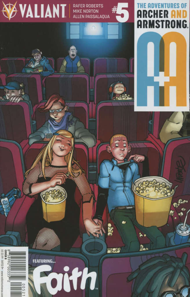 A&A: The Adventures of Archer & Armstrong #5 Variation B