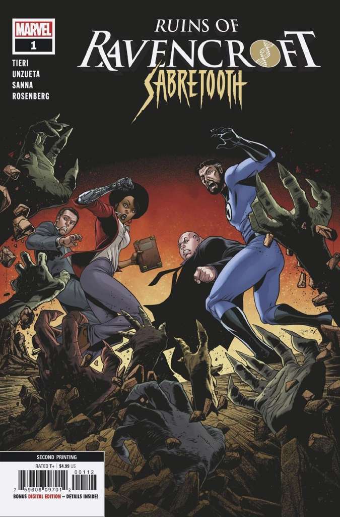 Ruins of Ravencroft: Sabretooth #1  - 2nd printing