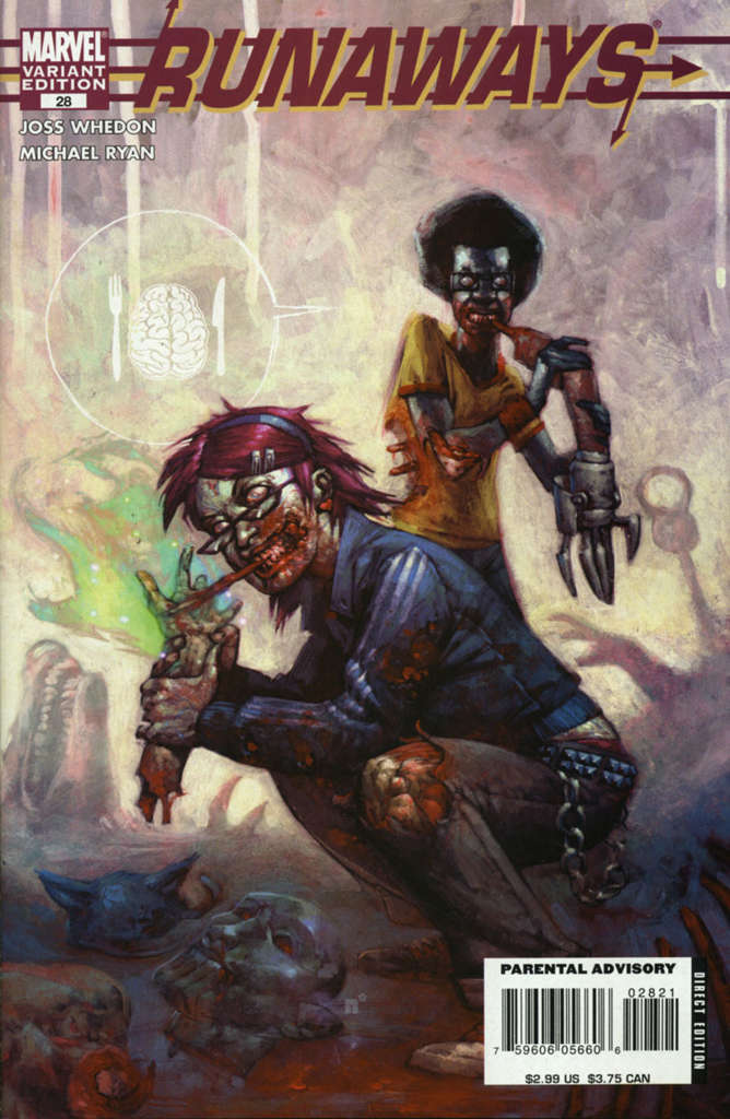Runaways (2nd Series) #28 Variation A