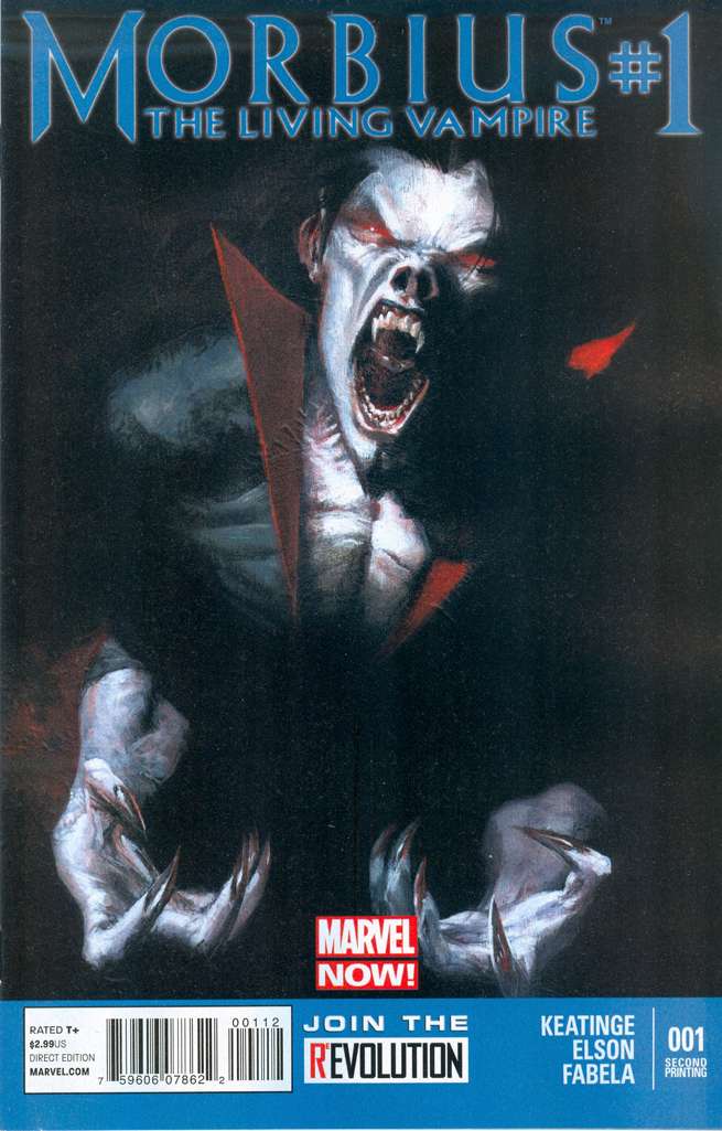 Morbius: The Living Vampire (2nd Series) #1  - 2nd printing