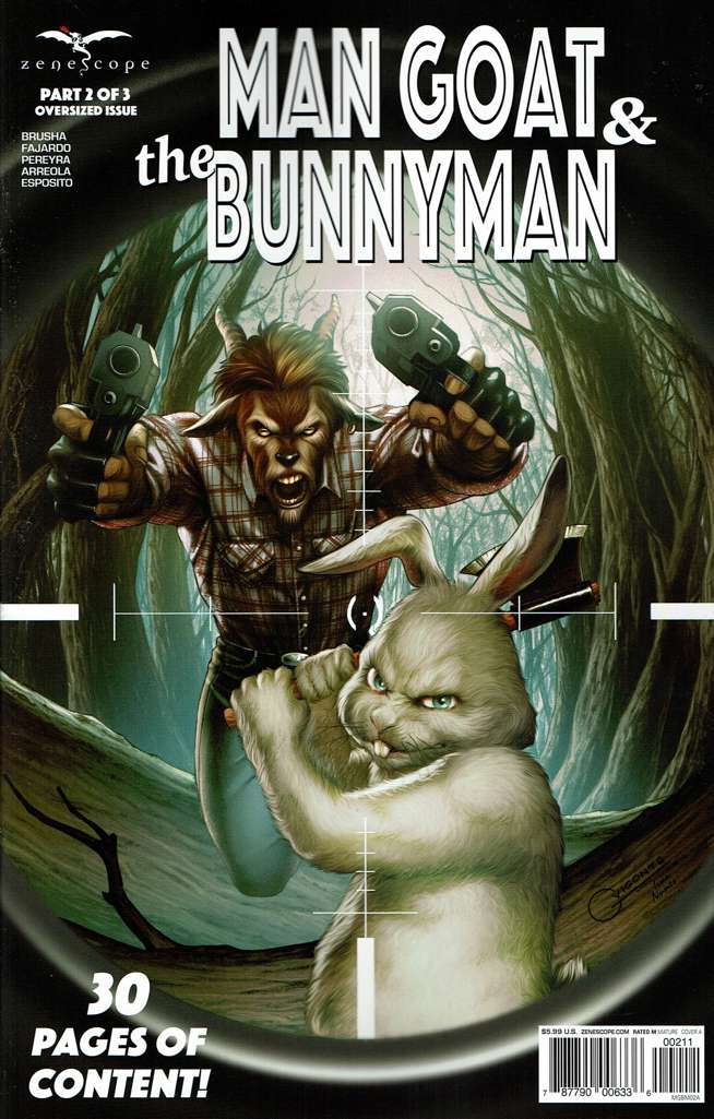 Man Goat & The Bunny Man #2 Variation A