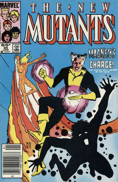 The New Mutants #35 Newsstand Edition