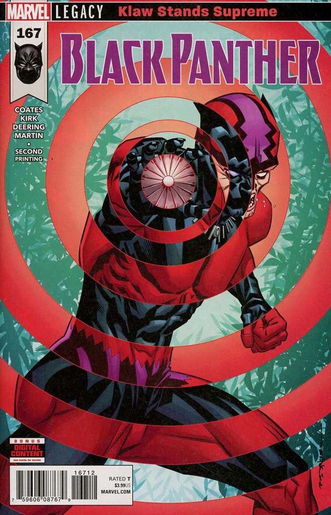 Black Panther #167  - 2nd printing
