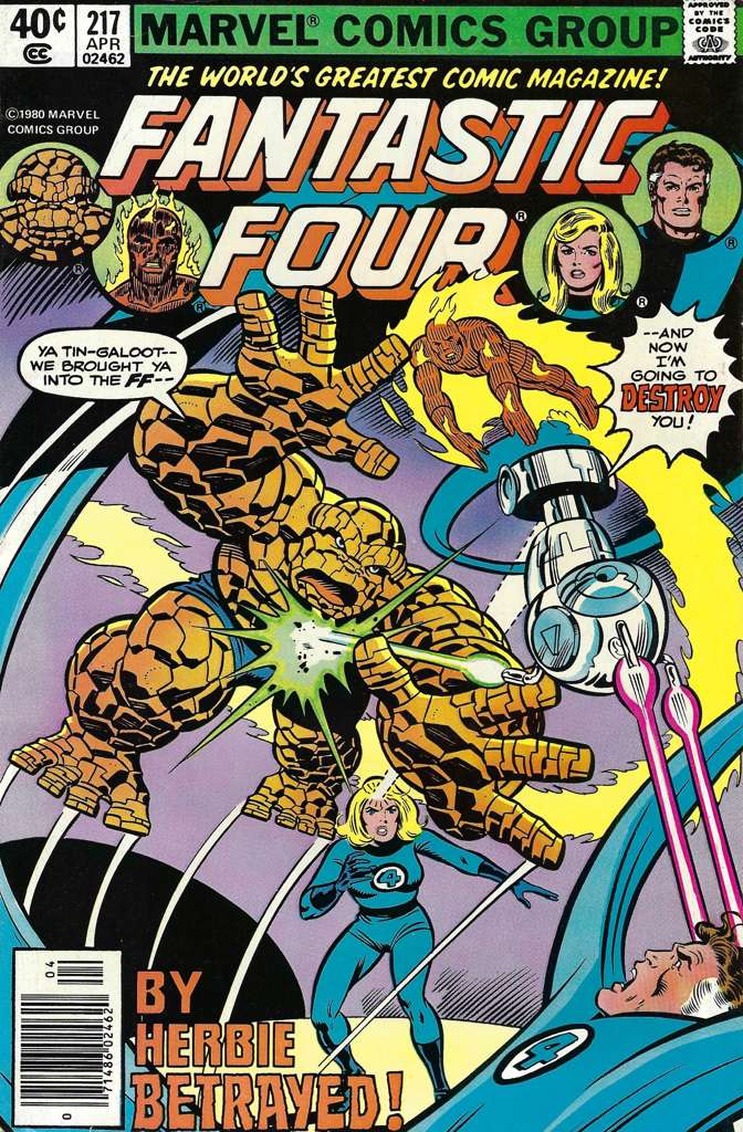 Fantastic Four (Vol. 1) #217 Newsstand Edition