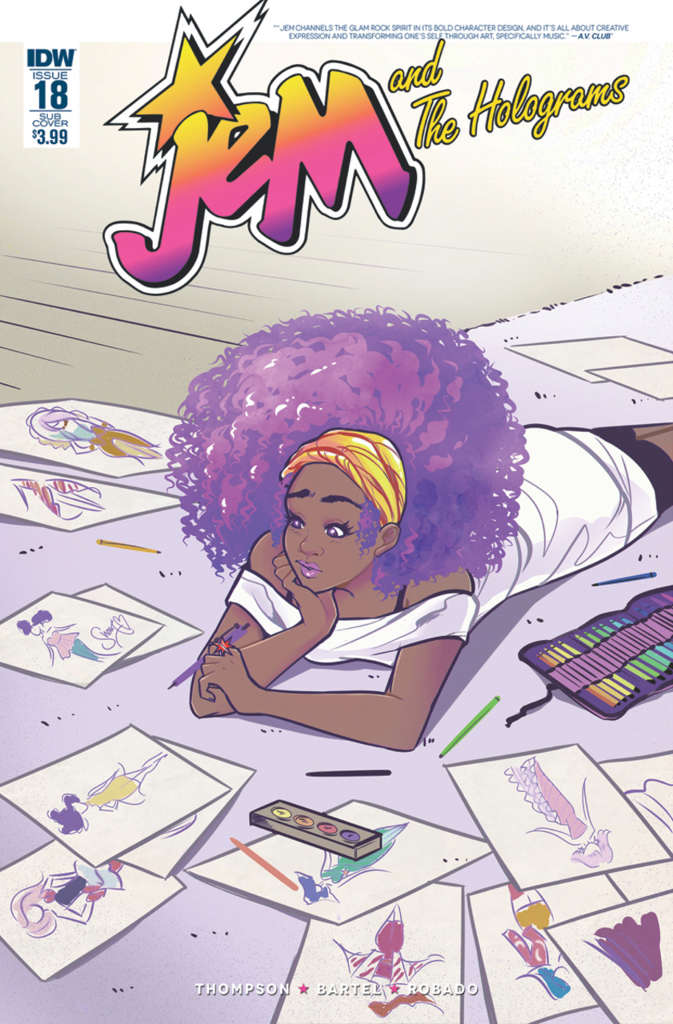 Jem & the Holograms #18 Variation A