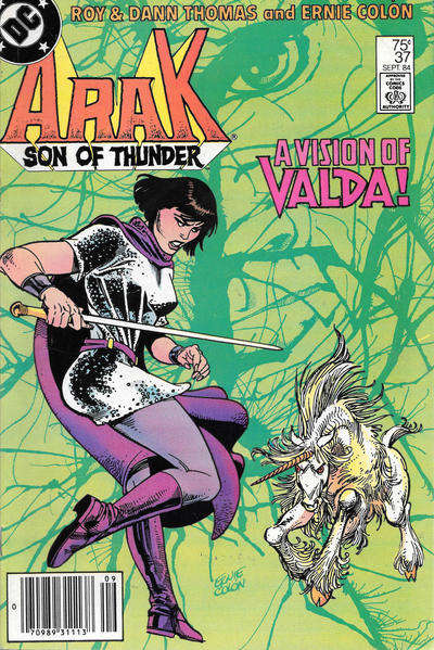 Arak Son of Thunder #37 Newsstand Edition