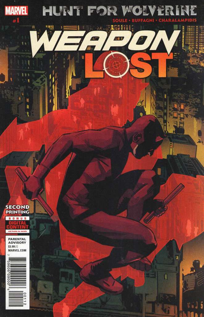 Hunt for Wolverine: Weapon Lost #1  - 2nd printing