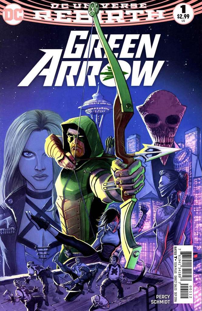 Green Arrow (6th Series) #1  - 2nd printing