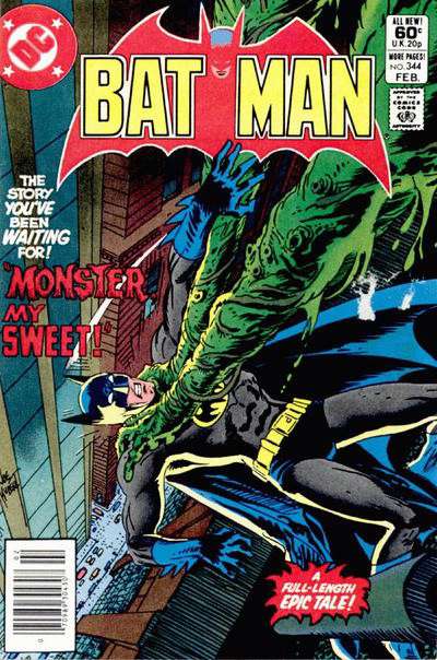 Batman #344 Newsstand Edition