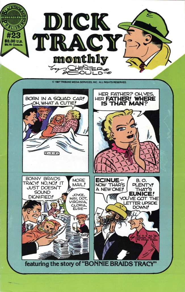 Dick Tracy Monthly (Blackthorne) #23