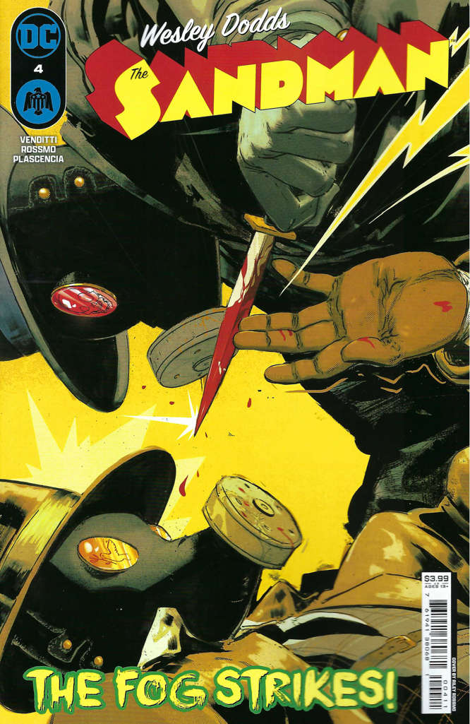 Wesley Dodds: The Sandman #4 Variation A