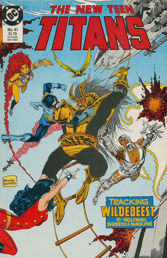 The New Teen Titans (2nd Series) #41