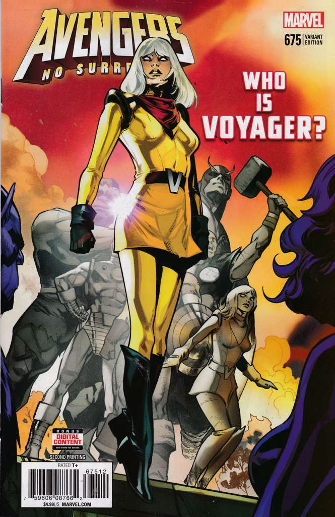 The Avengers #675  - 2nd printing