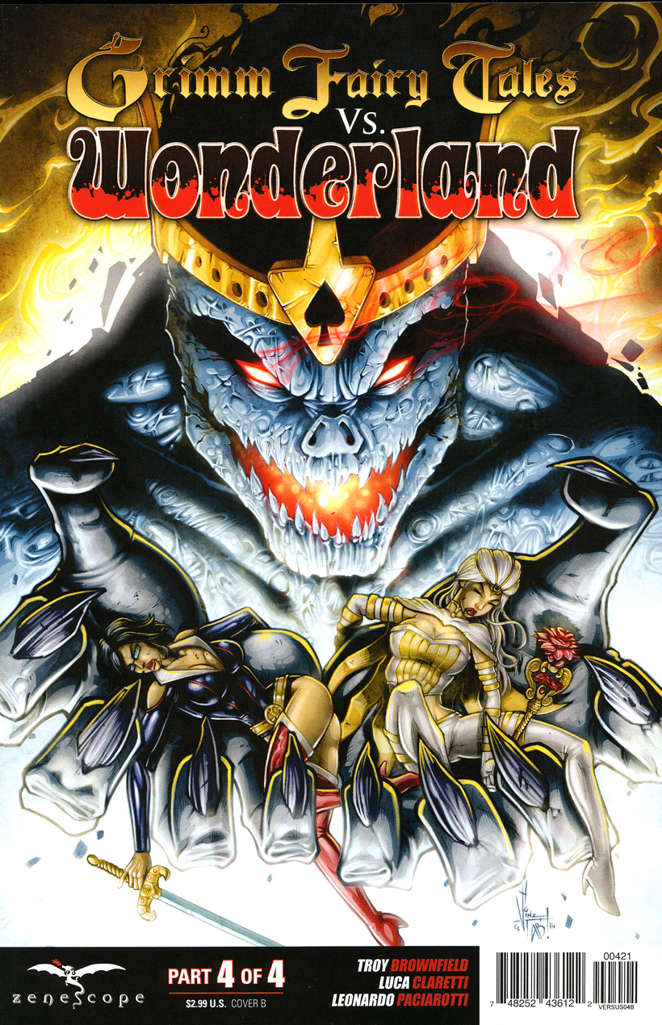 Grimm Fairy Tales vs. Wonderland #4 Variation B