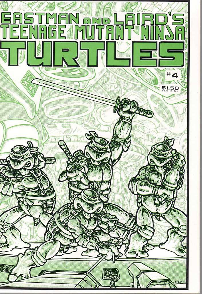 Teenage Mutant Ninja Turtles (1st Series) #4