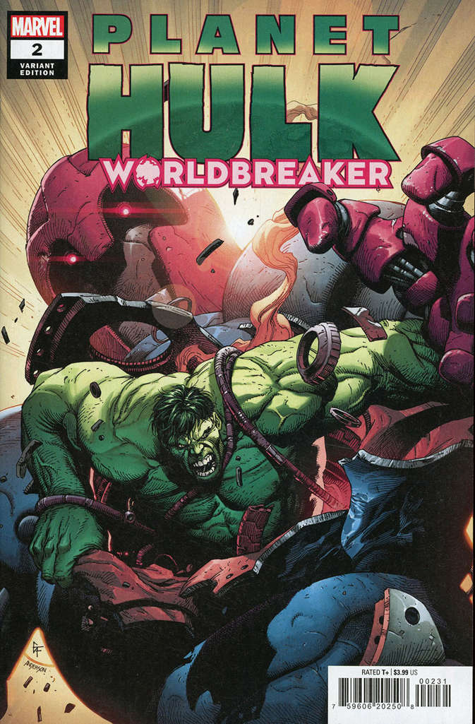 Planet Hulk: Worldbreaker #2 Variation B
