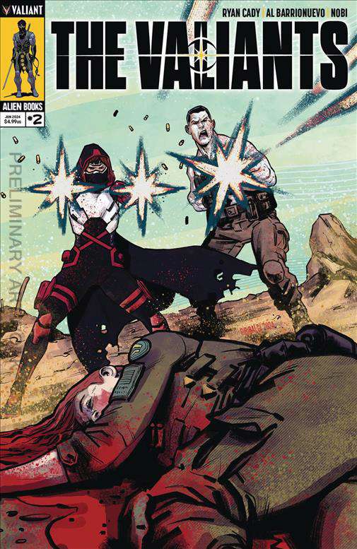 The Valiants #2 Variation B