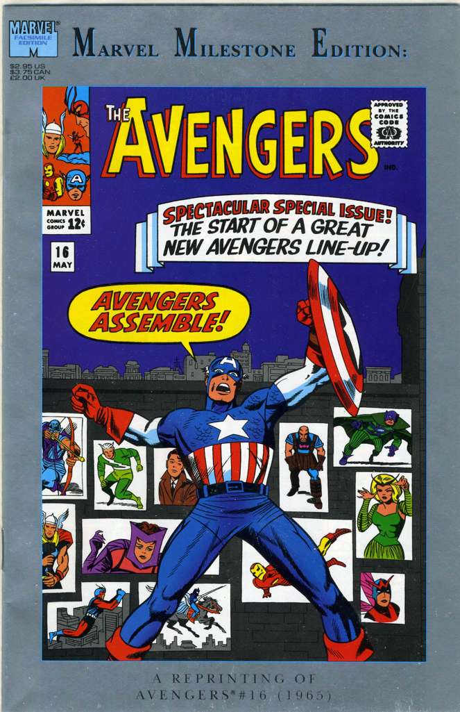 Marvel Milestone Edition: Avengers #16