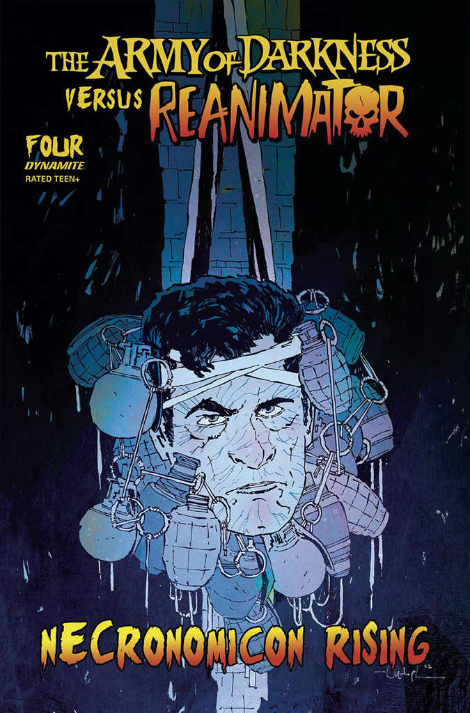 The Army of Darkness Vs. Reanimator: Necronomicon Rising #4 Variation B