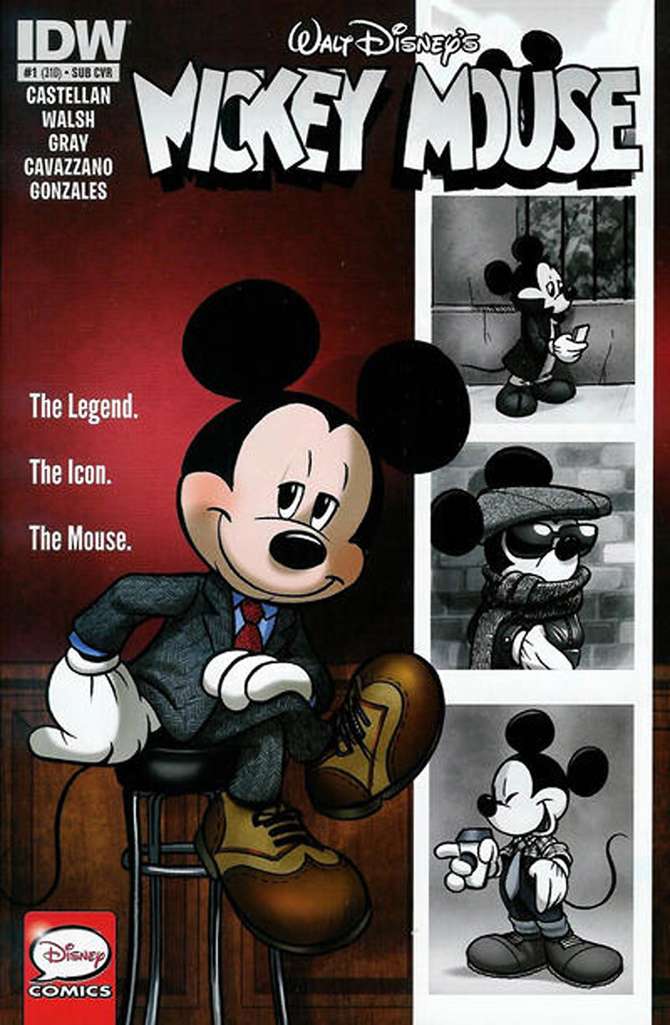 Mickey Mouse (IDW) #1 Variation A