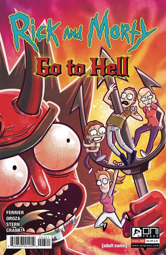 Rick and Morty Go to Hell #3 Variation B