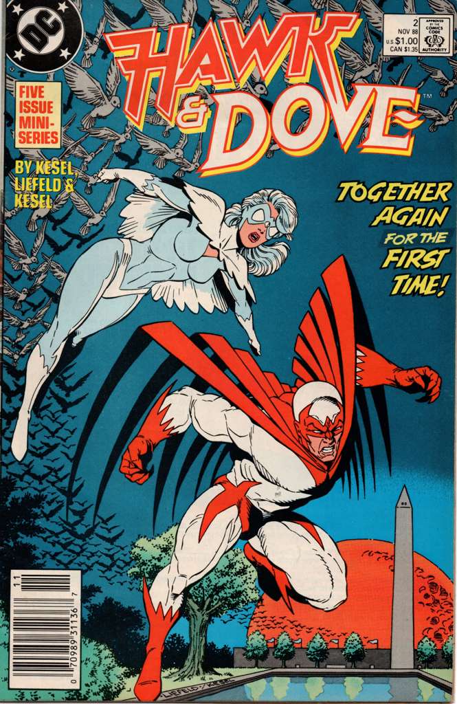 Hawk and Dove (2nd Series) #2 Newsstand Edition