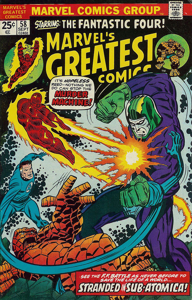 Marvel’s Greatest Comics #58