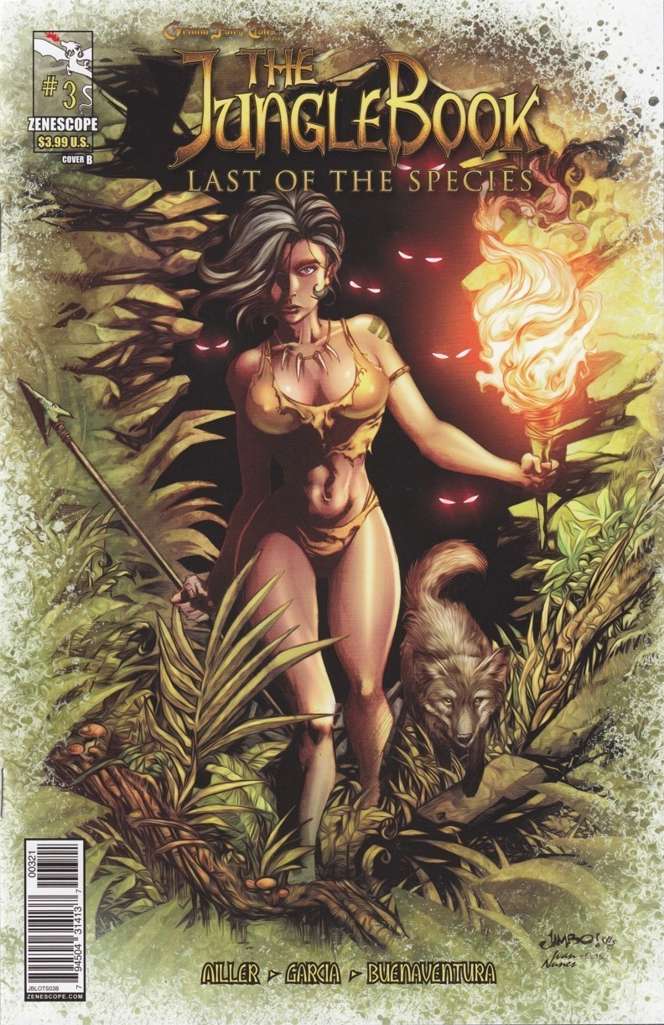 Grimm Fairy Tales presents The Jungle Book: Last of the Species #3 Variation B