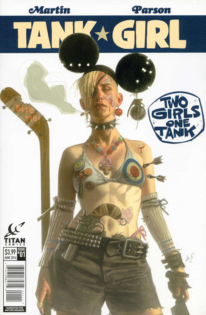 Tank Girl: Two Girls One Tank #1 Variation A