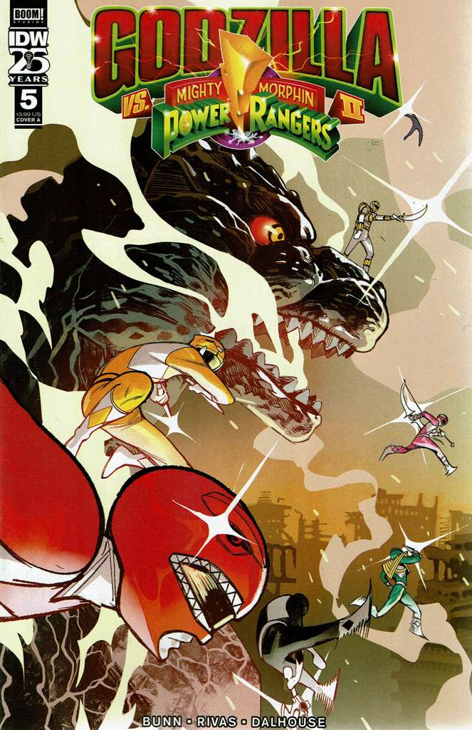 Godzilla Vs. The Mighty Morphin Power Rangers II #5 Variation A
