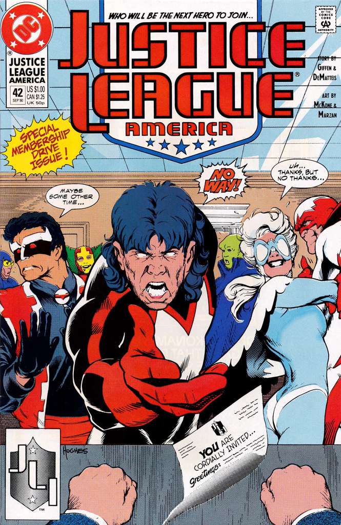 Justice League America #42