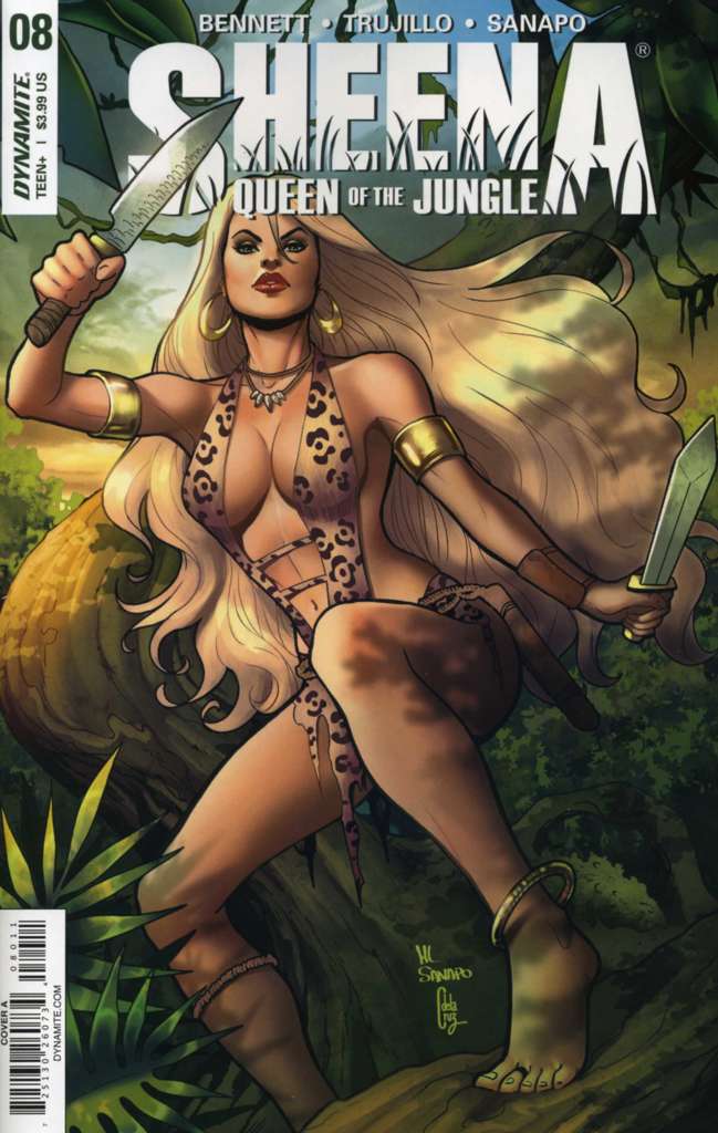 Sheena (Dynamite) #8 Variation A