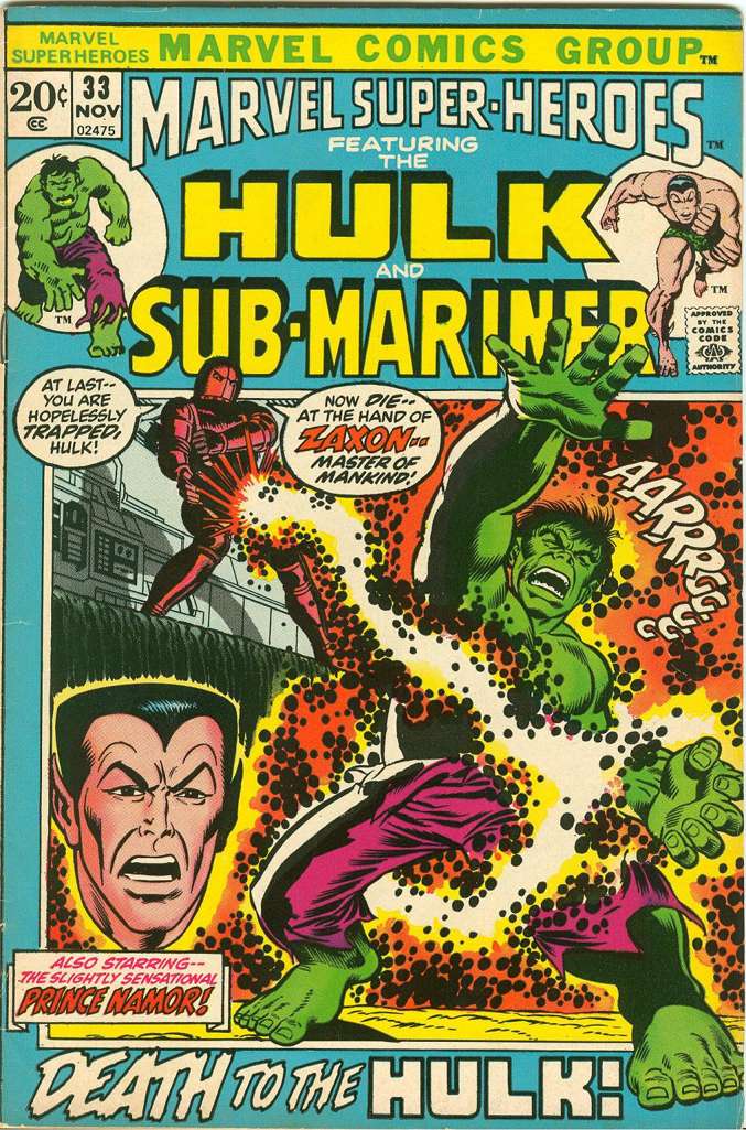 Marvel Super-Heroes (Vol. 1) #33