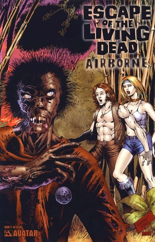 Escape of the Living Dead: Airborne #3 Variation A