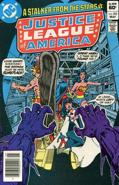Justice League of America #202 Newsstand Edition