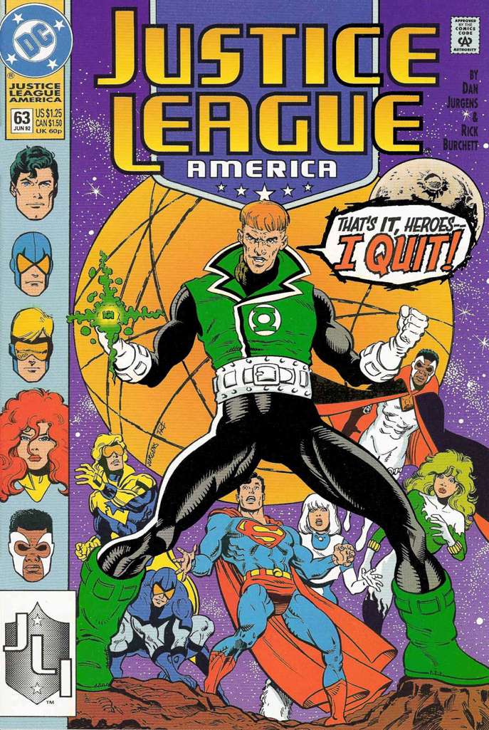Justice League America #63