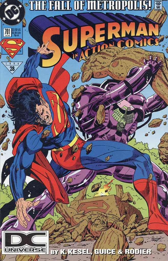 Action Comics #701  - 2nd printing