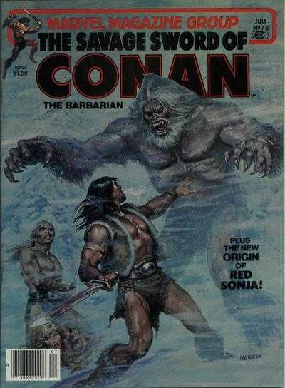 Savage Sword of Conan #78
