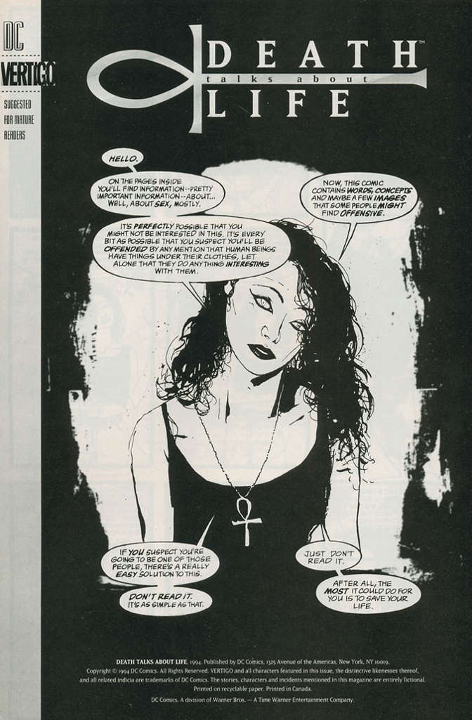 Death Talks About Life